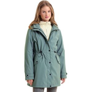 Anytime - Regenjas - Lichtgroen - Met Capuchon - Waterafstotend