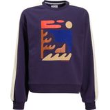 Me & My Monkey - Rinske - Sweater - Donkerblauw - Met Printopdruk