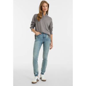 Anytime - High Waist Skinny Jeans - Blauw - 5-Pocket Model