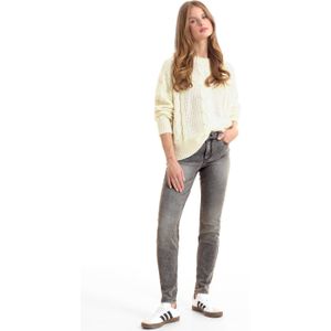 Anytime - Skinny Fit Jeans - Grijs - Regular Waist - 5-Pocket Model