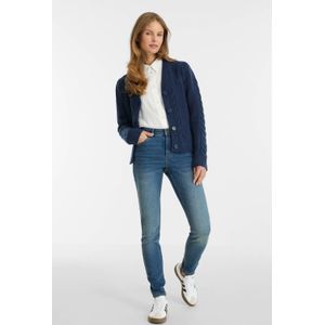 Anytime - Skinny Fit - Gewassen Blauw - Jeans - Regular Waist