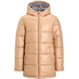 Orange Stars - Winterjas - Lang Model - Geprinte Voering - 2 Steekzakken