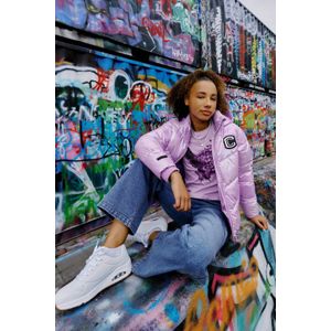 Coolcat - Winterjas - Metallic - Afneembare Capuchon - Lange Mouwen