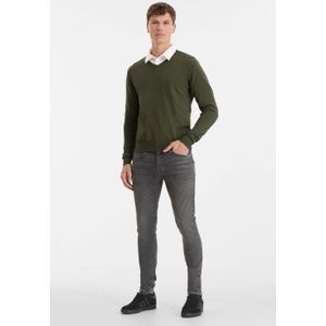 anytime - Skinny Jeans - Lichtgrijs - 5-Pocket - Rits- en Knoopsluiting