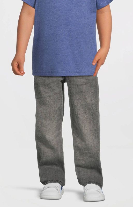 Anytime - Wide Leg Jeans - Blauw - Katoenmix