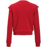 Coolcat - Sweater - Rood - Topaz - Met Schouder Detail