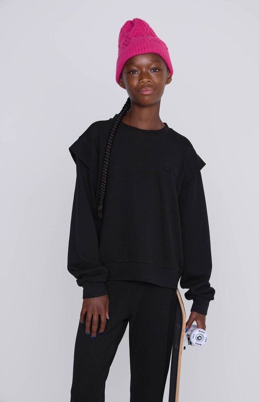 Coolcat - Sweater - Ronde Hals - Viscosemix - 3D Logo