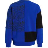 CoolCat - Sweater - Katoenmix - Oversized - Lange Mouwen - Opvallende Print