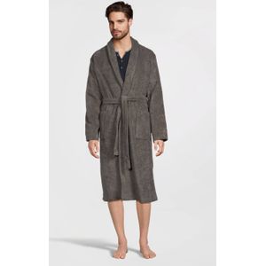 NOUS Living - Badstof Badjas - Donkergrijs - Heren