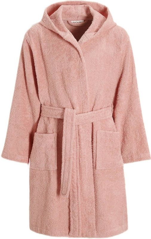 Nous Living - Badjas - Zacht - Katoen - Capuchon - Handige Zakken
