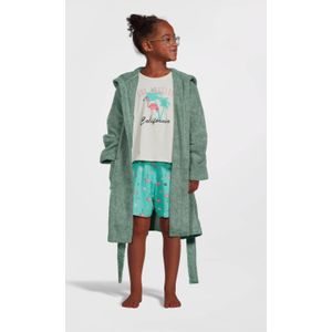 NOUS - Kids Badjas - Zacht - 100% Katoen - Met Capuchon