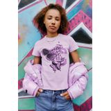 Coolcat - Tisah - T-shirt - Met Vlinder Print