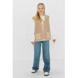 Me & My Monkey - Gilet - Teddy - Zacht - Met Houtje-Touwtje Sluiting