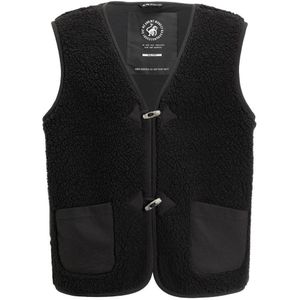 Me and My Monkey - Teddy Gilet - Zacht - Met Houtje-Touwtje Sluiting