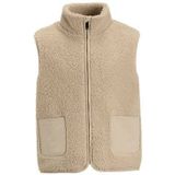 Me and My Monkey - Teddy Gilet - Polyester - Contrastkleur Details