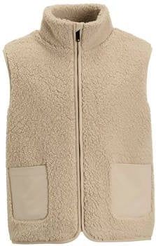 Me and My Monkey - Teddy Gilet - Polyester - Contrastkleur Details