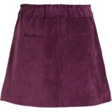 Plooirok - Corduroy - Zwart - Polyester Mix - Paperbag Waist