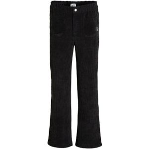 Me and My Monkey - Wide Leg Broek - Corduroy - Zwart - Polyestermix