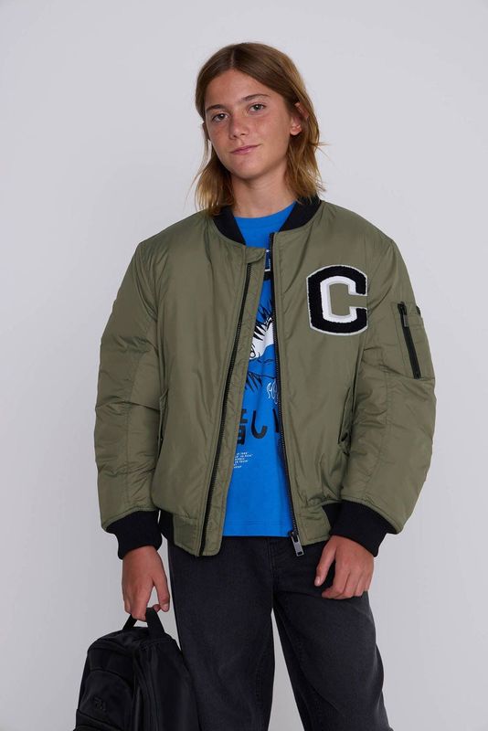 Coolcat - Bomberjack - Jongens - Nylon - Ronde Hals - Lange Mouwen