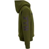 anytime - Hoodie - Groen - Met Backprint