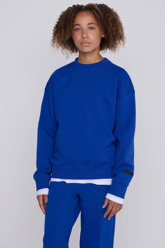 Coolcat - Sweater - Scuba Stretch - Ronde Hals - Lange Mouwen