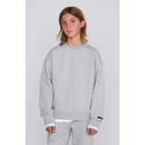 Coolcat - Sweater - Blauw - Scuba Stretch - 3D Logo Print