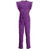 Orange Stars jumpsuit Raye panterprint fuchsia