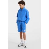 anytime - Teddy Fleece Short - Blauw - Korte Broeken