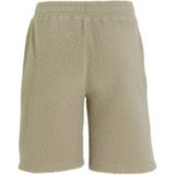 Anytime - Korte Broek - Teddy Stof - Steekzakken - Elastische Tailleband