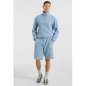 Anytime - Teddy Fleece Short - Lichtblauw - Korte Broeken