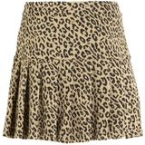 Coolcat - Korte Rok - Luipaard Print - Polyester Mix