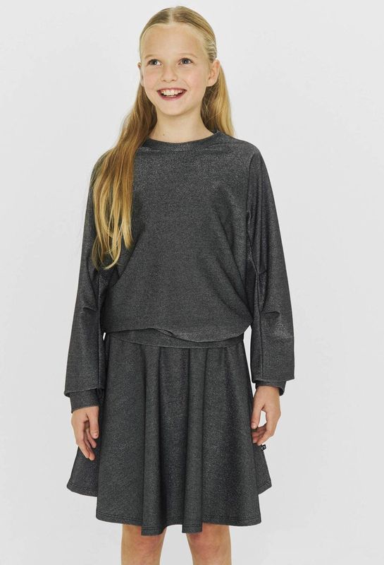 CoolCat - Lurex Top - Glinsterend - Ronde Hals - Lange Mouwen