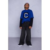 Coolcat - Wide Leg Jeans Dominic - Zwart - Fivepocket Model