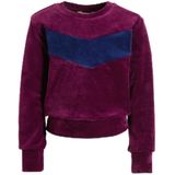 Orange Stars - Rumi - Sweater - Donkerpaars - Katoenmix - Lange Mouwen