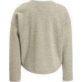 Anytime - Gebreide Glitter Trui - Grijs - Met Gouden Lurex