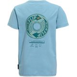 Me & My Monkey - T-shirt - Lichtblauw - Katoen - Printopdruk