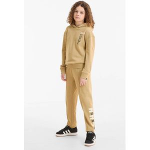 Me & My Monkey - Joggingbroek - Beige - Printopdruk