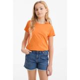 Anytime - Denim Short - Blauw - Katoenmix - 5-Pocket Model