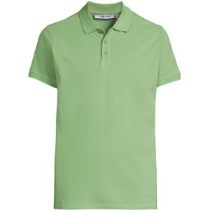 anytime - Piqué Polo - Lichtkaki - Katoen - Korte Mouwen