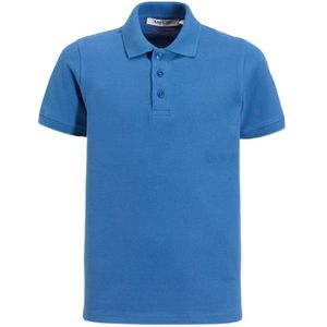 Anytime - Polo Shirt - Blauw - Katoen