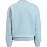 Anytime - Trui - Blauw - Katoenmix - Stitch Printopdruk