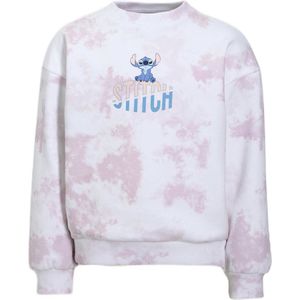 Anytime - Lilo & Stitch - Fleece Trui - Lila - Tie-Dye