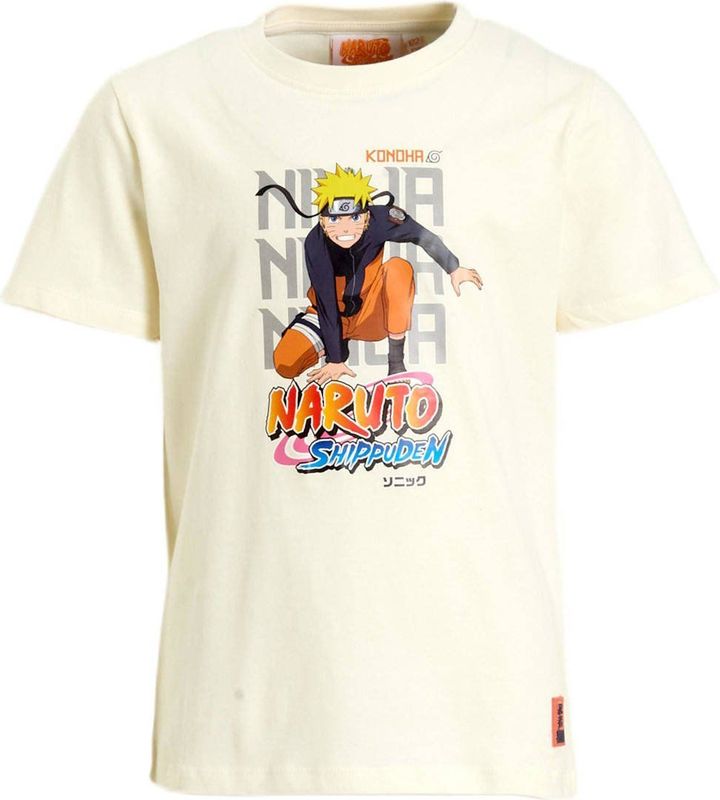 Anytime - T-shirt - Naruto-print - Katoen