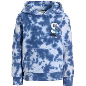 Anytime - Hoodie - Tie-Dye - Katoenmix - Capuchon met Printopdruk