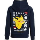 Anytime - Hoodie - Zwart - Katoenmix - Pokémon Print