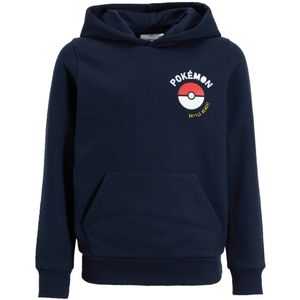 Anytime - Hoodie - Zwart - Katoenmix - Pokémon Print