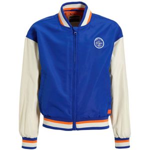 Orange Stars baseball jacket blauw
