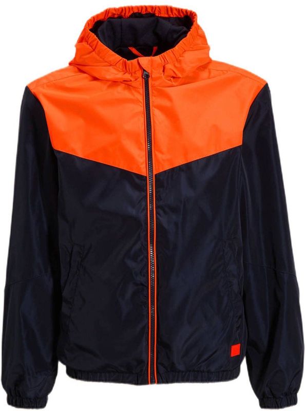 Orange Stars - Hooded Jacket - Tussenjas - Polyester - Met Capuchon