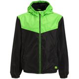 Orange Stars - Hooded Jacket - Blauw - Polyester - Ademend