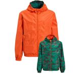 Orange Stars - Omkeerbare Hooded Jacket - Camouflage - Lichtgewicht - Met Capuchon